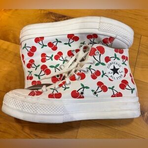 Converse Cherry Platform High-Tops